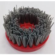 Щетка чашечная Д110*М14, ворс полимер-абразив Р60 (код 6-003)