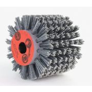 Щетка  Д110*100*19+4 паза, ворс полимер-абразив Р80(код 3-384)