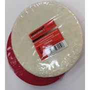 Полировальный круг 125*5 мм самозацепляемый (войлок)