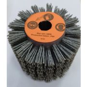 Щетка  Д110*100*19+4 паза, ворс полимер-абразив Р60 (код 3-383)