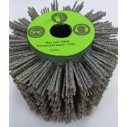 Щетка  Д110*100*19+4 паза, ворс полимер-абразив Р46 (код 3-382)