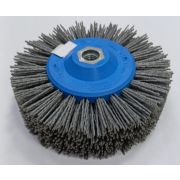 Щетка дисковая Д140*55*М14, ворс полимер-абразив Р60 (код 1-080)
